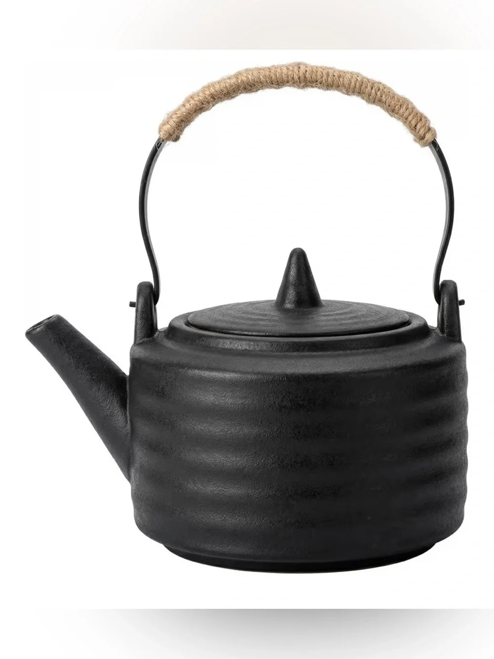 Ceramic Teapot w/ Stainless Steel Infuser